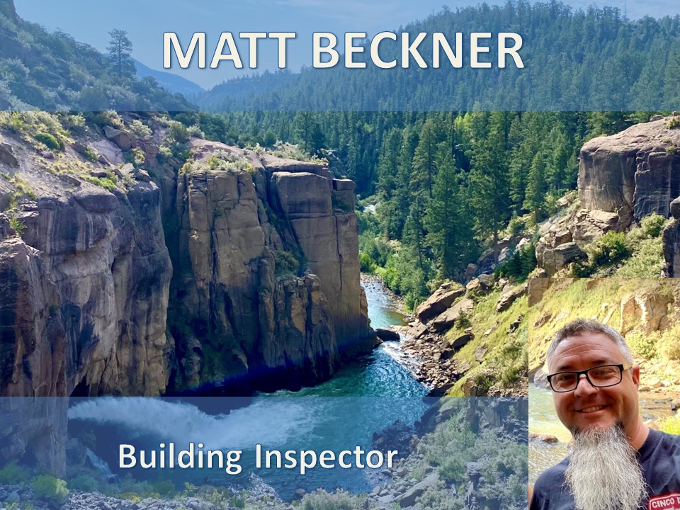 Picture of Matt Beckner, Building Inspector